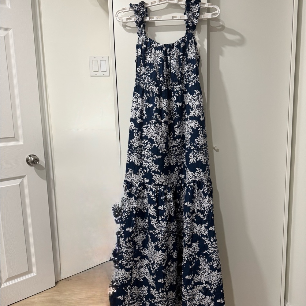 Abercrombie & Fitch Navy and White Floral Dress